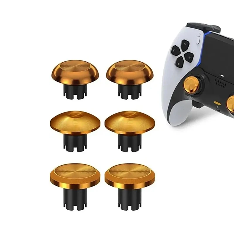 Hot-Metal Joystick Kit For PS5 Edge Game Console Joystick Back Paddles Triggers Buttons For PS5 Dualsense Controller