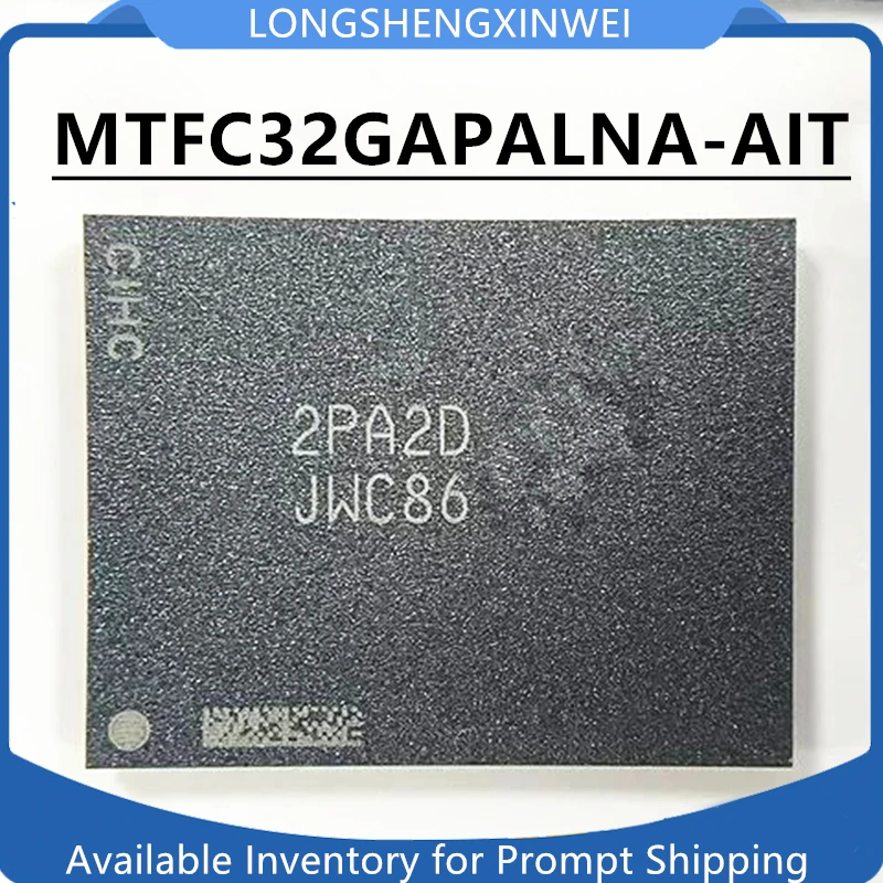

1PCS MTFC32GAPALNA-AIT Silk Screen JWC86 Original EMMC Spot BGA IC Chip in Stock