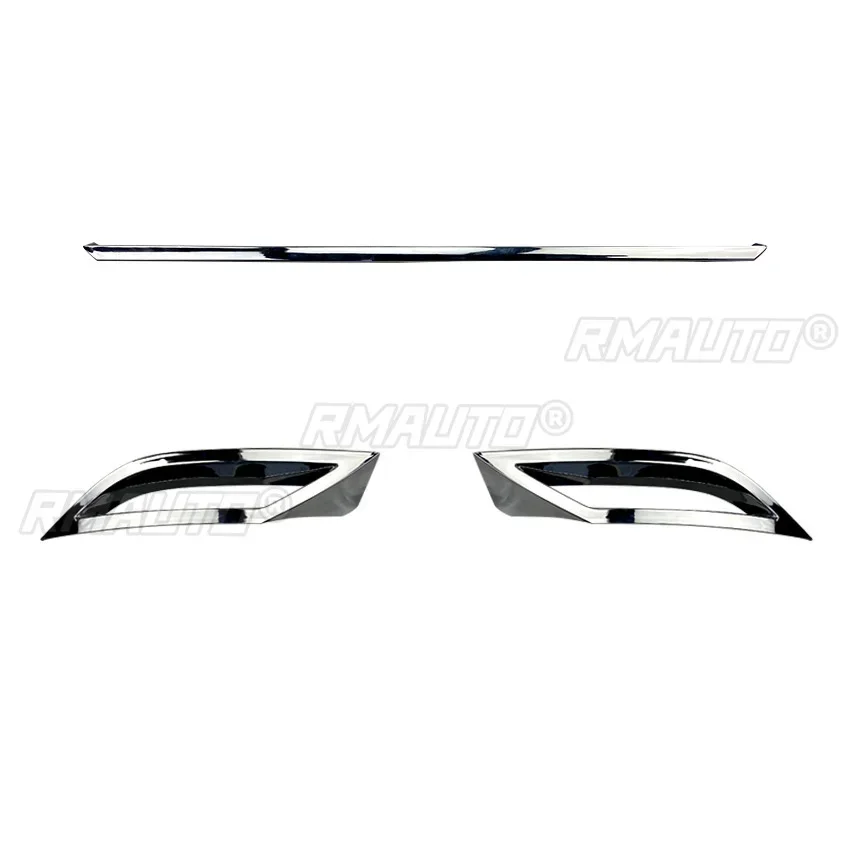 

For VW Polo MK6 Plus 2018+ Exterior Part Car Exhaust Pipe Tail Throat Rear Exhaust Pipe Tail Muffler Tip Modification Part