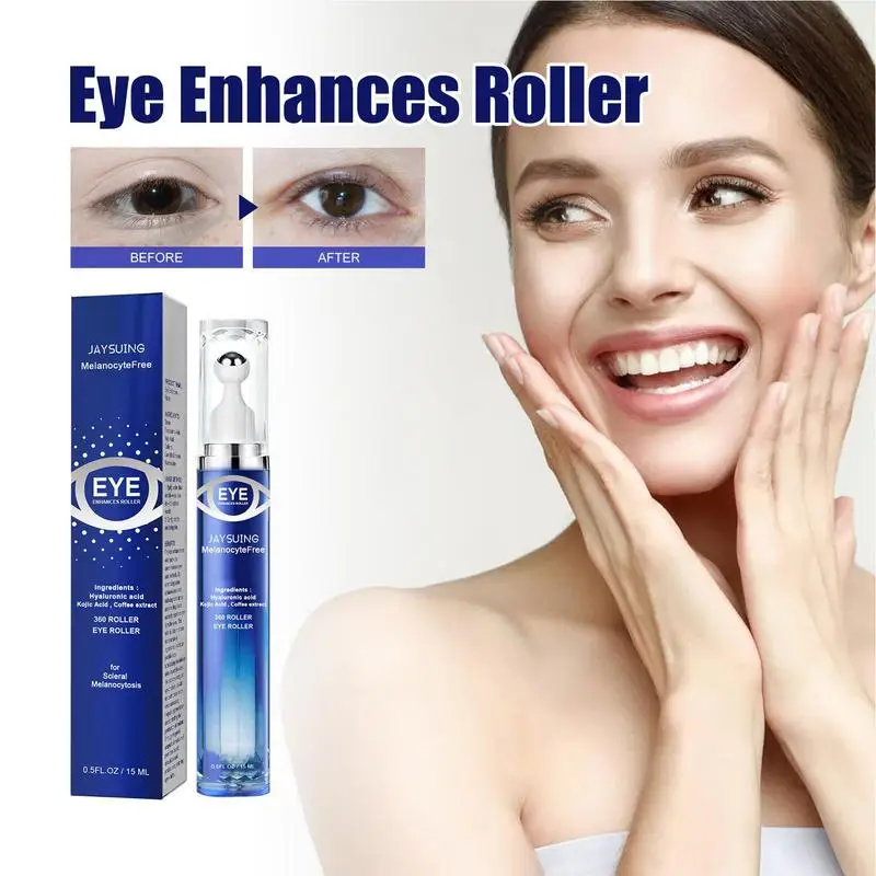 Eye Cream With Roller Roll-On Massage Eye Cream Beauty Products For Home Outdoor Activities A Long Day Of Reading Traveling