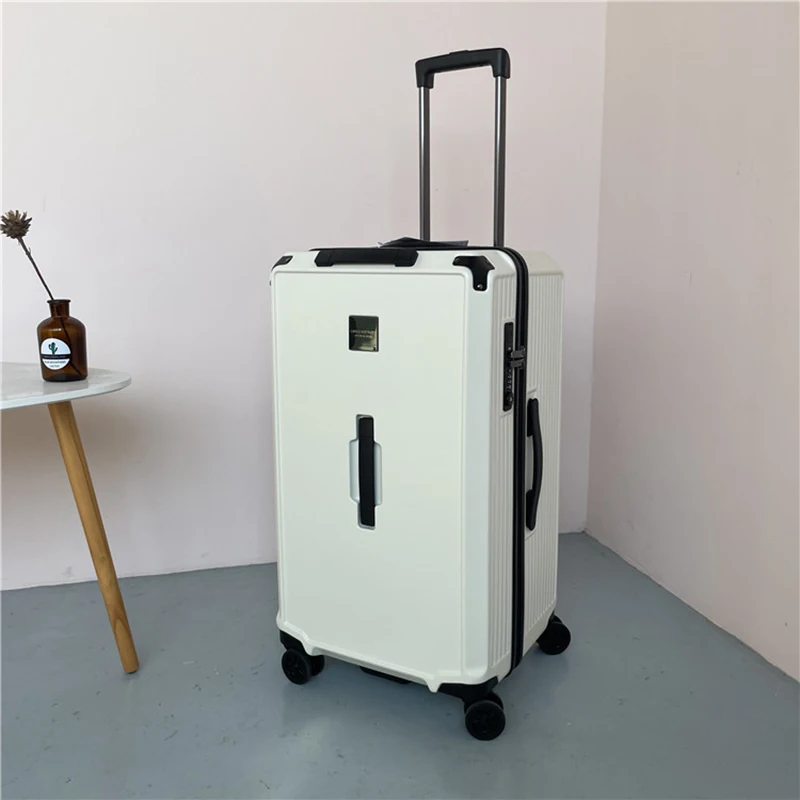 

Sports version luggage anti-scratch wear resistant travel box universal wheel suitcase 26 "28 men's women's checked pull rod box