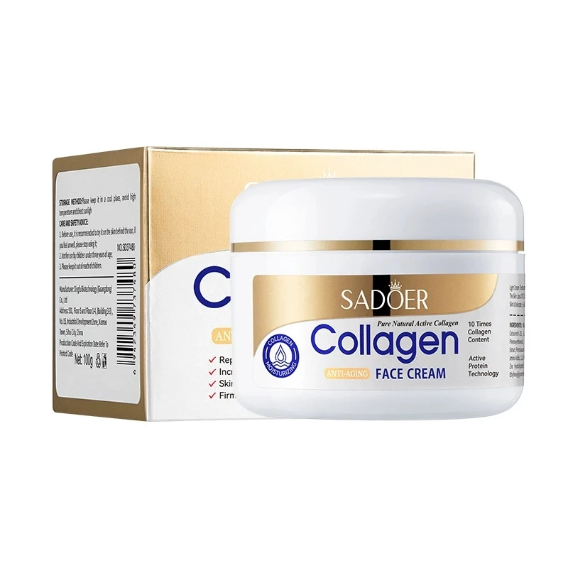 SADOER Collagen Firming Face Cream sknicare Moisturizing Hydrating Face Creams Faical Cream Beauty Face Skin Care Products