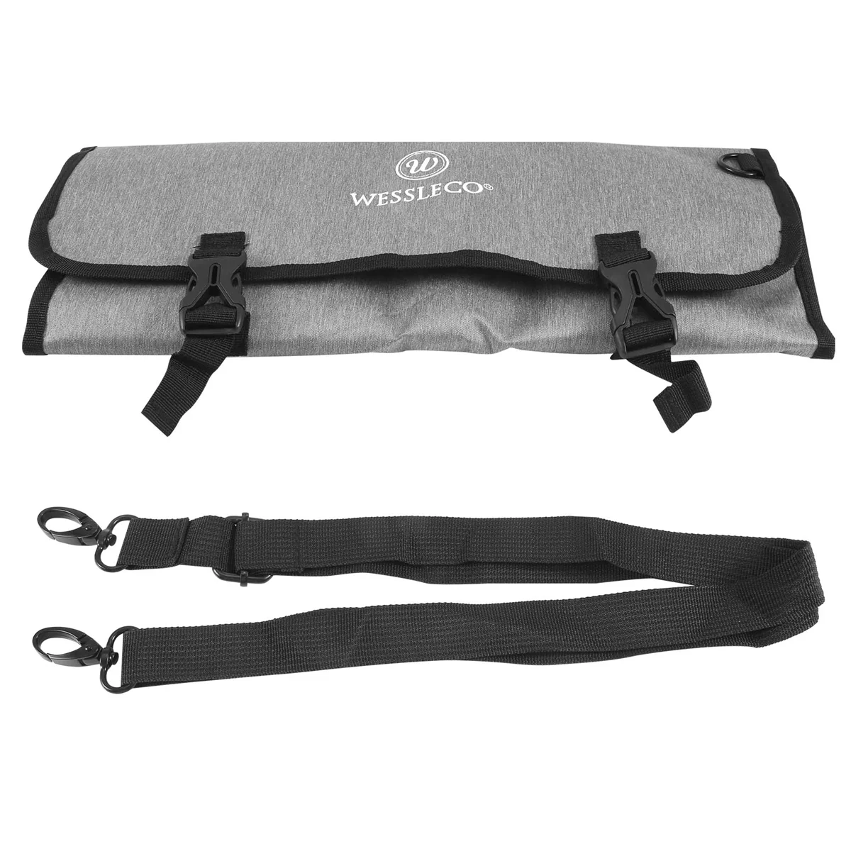 

ABAH WESSLECO Chef Knife Bag Roll Bag Carry Case Bag Kitchen Cooking Portable Durable Storage Pockets