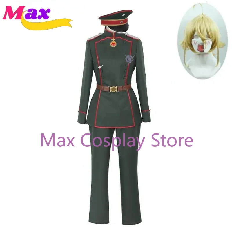 wby2 Anime Saga Of Tanya The Evil Tanya Von Degurechaff Women Cosplay Costume Stage Performence Halloween Costumes And Wigs