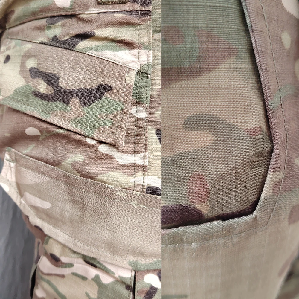 Tactical Combat Shirt Men Black Shirt US Clothing Tatico Tops CPU Multicam Camouflage Shirt Hunting Fishing Clothes Mens