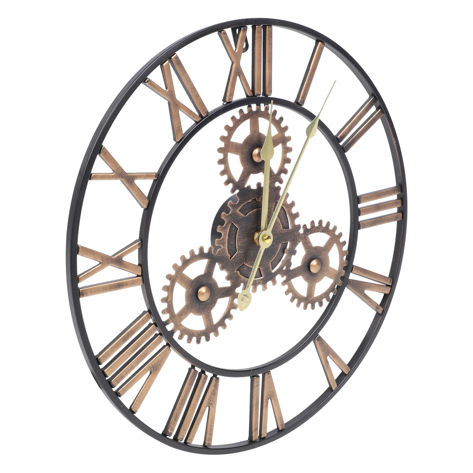 

Wall Clock Hanging Decorative Retro Simple Iron Creative Living Room Bedroom Hotel Cafe Sturdy Exquisite