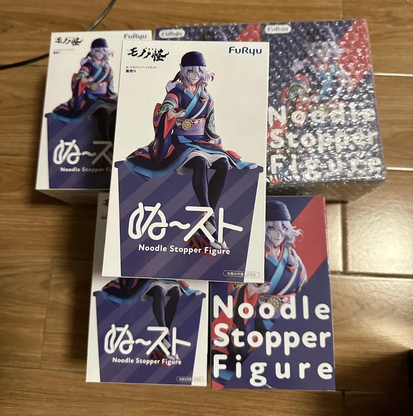 100% Original FuRyu Noodle Stopper Mononoke Edición Cine Vendedor de Medicamentos PVC 15CM Figuras de Acción de Anime Modelo Coleccionable Juguete
