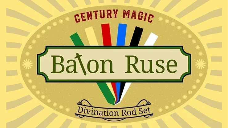 Baton Ruse By Paul Carnazzo Close Up Magic Trick Mentalism Magic Magia Magie Magicians Prop Accessory Illusion Gimmick Tutorial