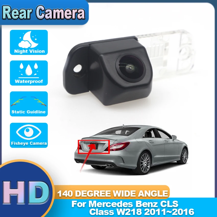 

HD CCD Night Vision Reverse Parking Backup Camera Car Rear View Camera For Mercedes Benz CLS Class W218 2011~2014 2015 2016