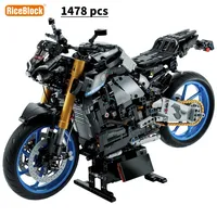 Technical  MT-10 SP Motorcycle Model Building Blocks Advanced Building Set For Adults Bricks Toys Gifts Vehicles Collection
