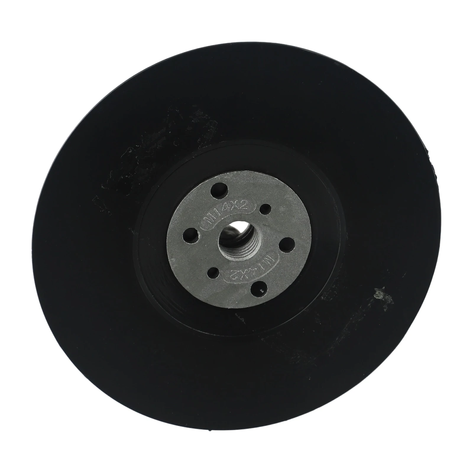 5 inch 125mm Backing Pad with For M14 Thread and Lock Nut for Use with For Angle Grinders Compatible with for fibre Discs