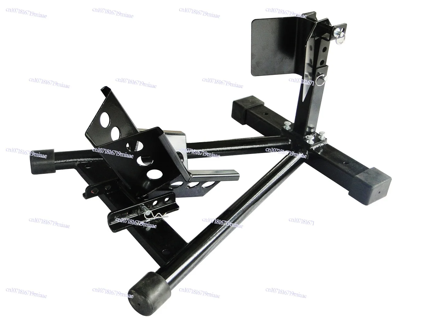 

Lifting frame Heavy locomotive parking display frame Front wheel fixed locomotive check support Standing frame