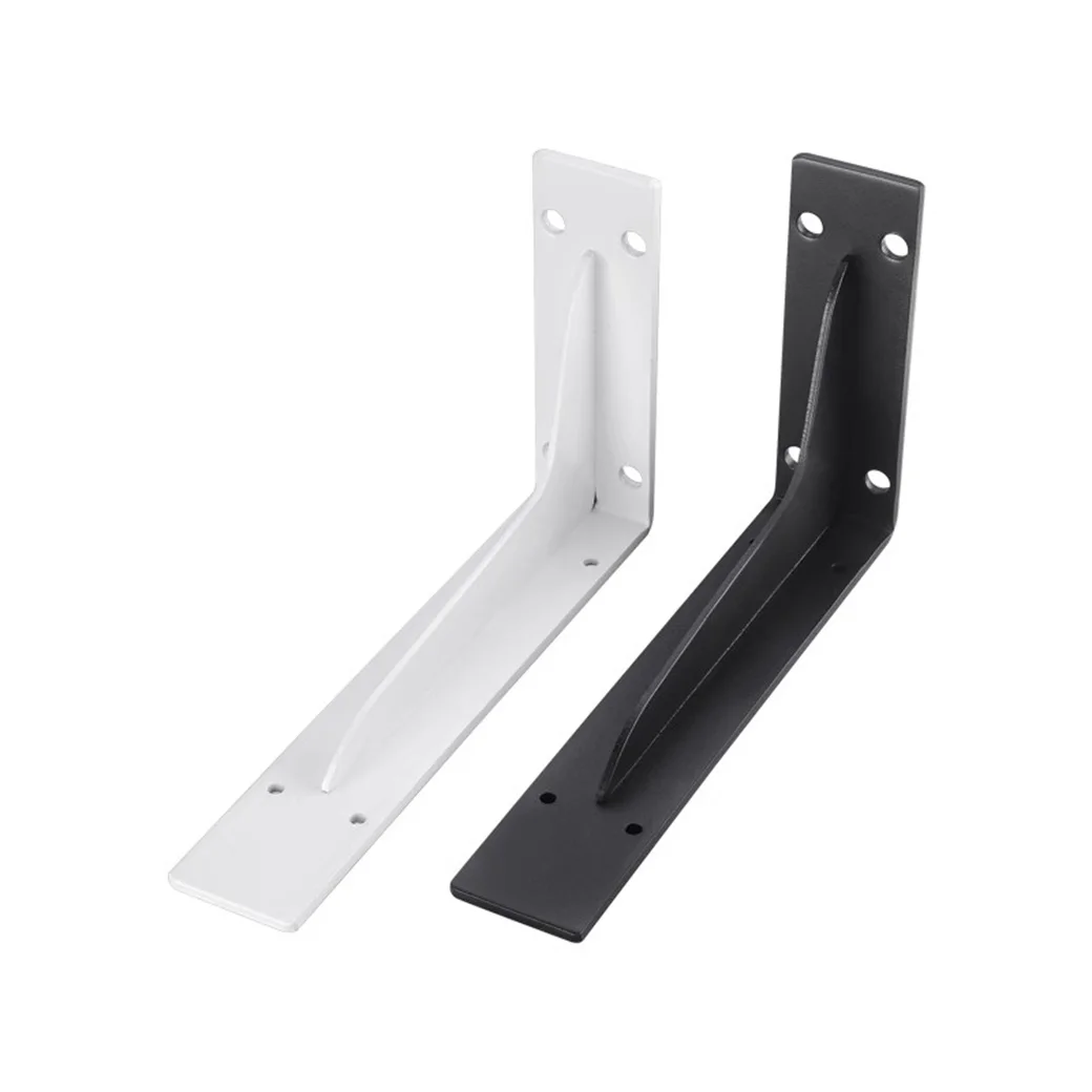 Heavy Duty Triangular Support Frame Wall Mounted Desk Suspended Load-Bearing Bracket Iron Storage Rack for Office And Home