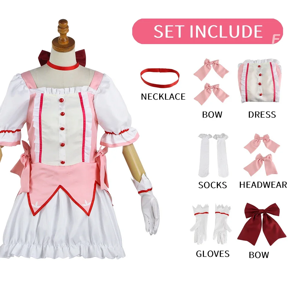 

2026 Akemi Zones ura Cosplay Costume pour femme, Ame, Ame, Halloween, Jeu, Carnaval, Uniforme, Puella, Magi, Adulte