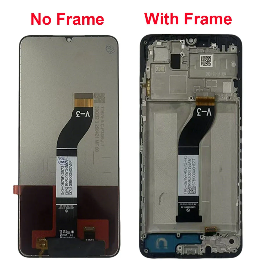 6.74'' Ekran LCD z panelem dotykowym i digitizerem do Xiaomi Poco C65, części zamienne do Xiaomi Poco C65, ekran z ramką — zdjęcie produktu 5
