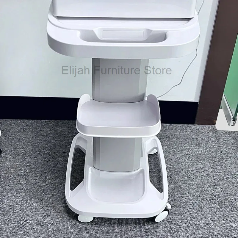 

Beauty Hair Salon Trolley Stand Rolling Cart SPA Machine Holder Organizer Table Storage Arredamento Centro Estetico Rolling Cart