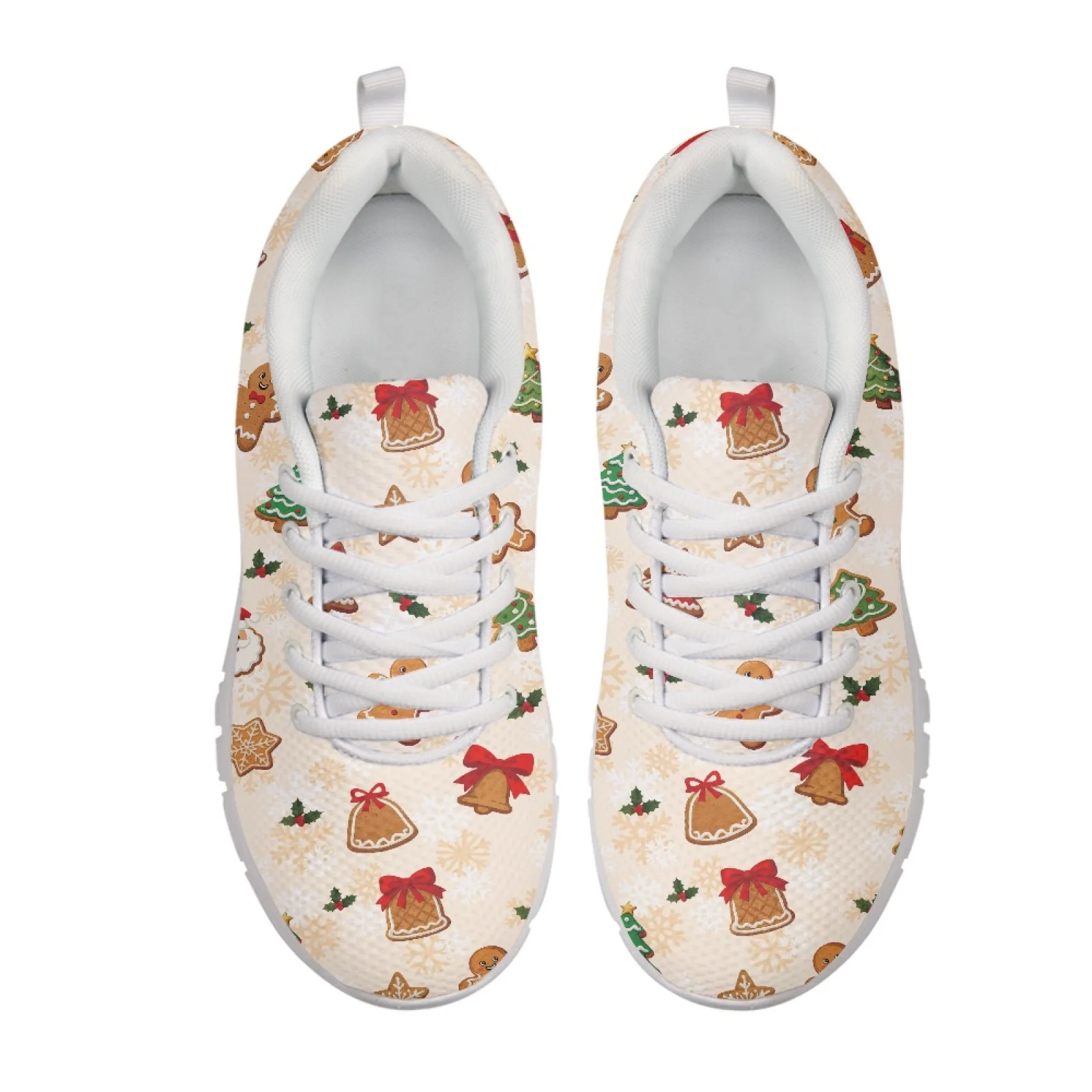 Coloranimal Christmas Sports Tennis Shoes Featuring Holiday Cats Athletic Sneakers for Men Women for Running Walking