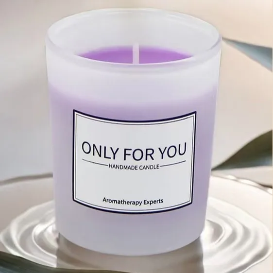 Non-smoking aromatherapy candle cup household bedroom romantic souvenir essential oil aromatherapy indoor soybean wax fragrance