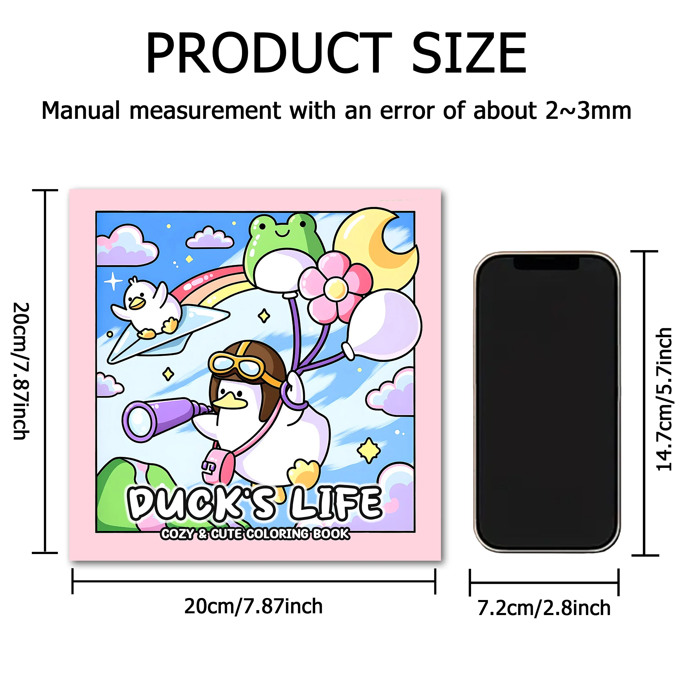 CUTE Bold-easy Patterns Coloring Book for Adults Cute Drawing Book Perfect Gift for Party and Birthday