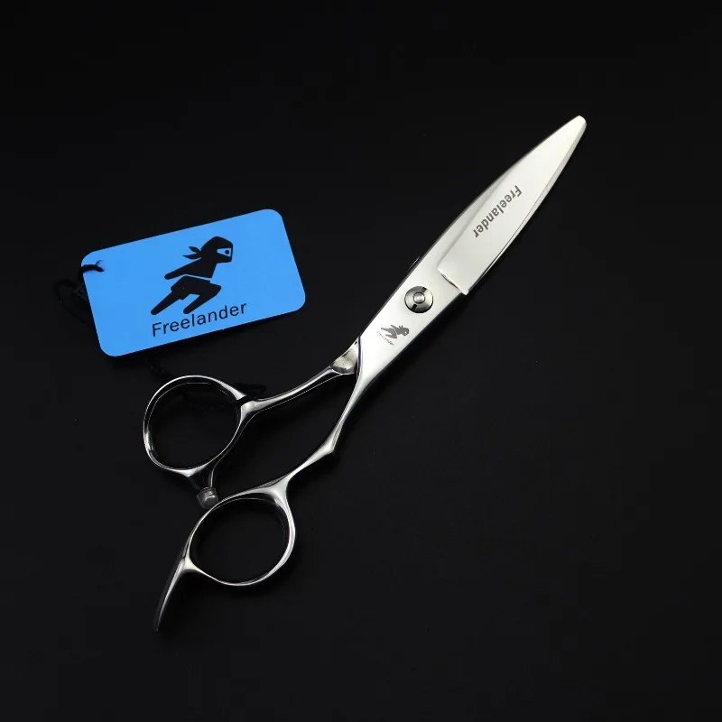 6 Inch Hair Tesoura De Cabeleireiro Profissional Barber Scissors Barbearia Hairdressing Scissors Left Hand Willow Slice Scissors