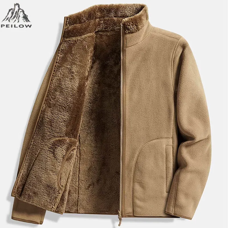 Reversible Jacket Women Winter Coats Tops Unisex Fluffy Fleece Sweatshirts Outerwear Hip Hop Cardigans Sweatshirts Men Clothing