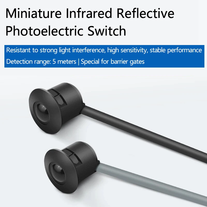 Gate barrier photoelectric switch, miniature infrared beam photoelectric switch, small gate barrier sensor, gate machine dedicat
