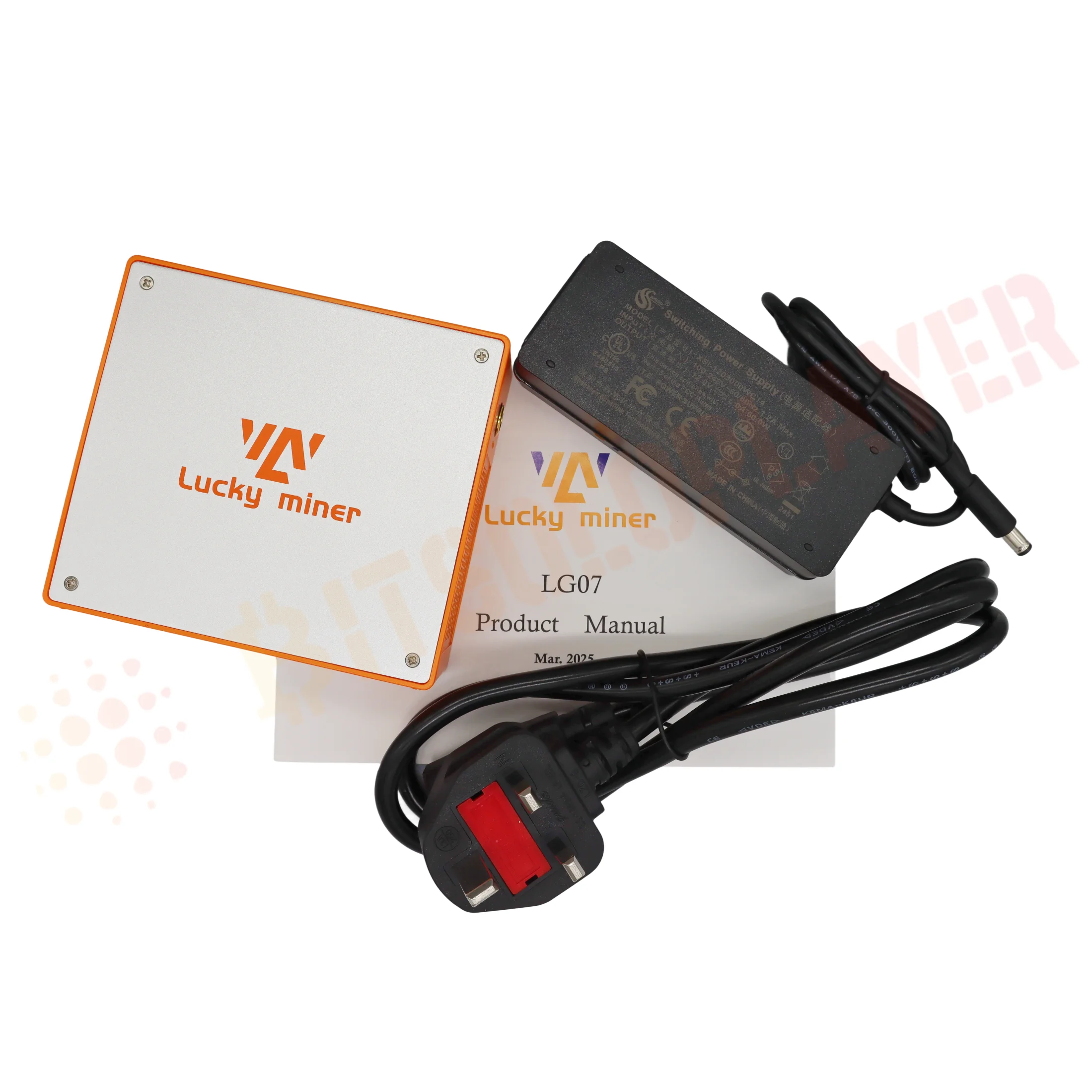 Lucky Miner LG07 bitcoins mijnwerker 11MH/s Asic LTC Miner Asik Mining Crypto Miners Solo Bitcoin DOGE Home mijnwerker Met adapter