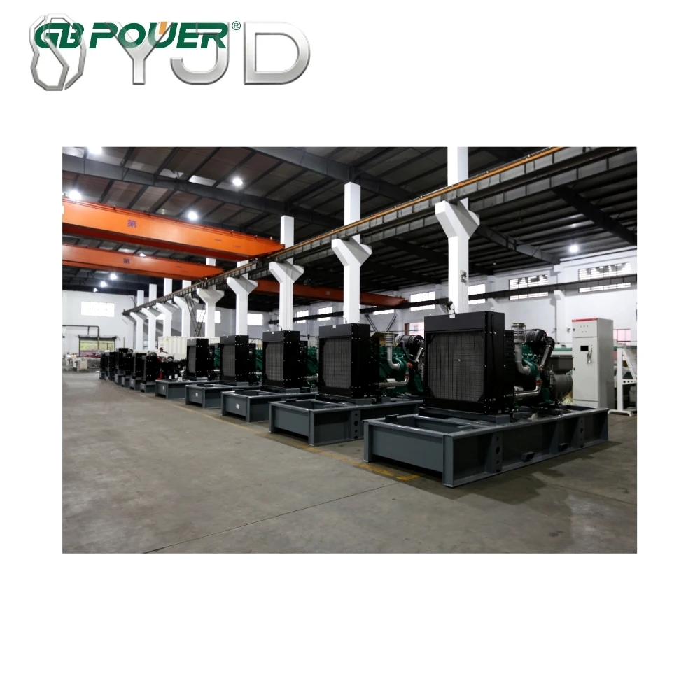 Open Frame Weichai 275kva 3 Phase Diesel Generator Baudouin Engine 6M16G275 Leroy Somer TAL-A46-E Alternator 50Hz 1500RPM ATS