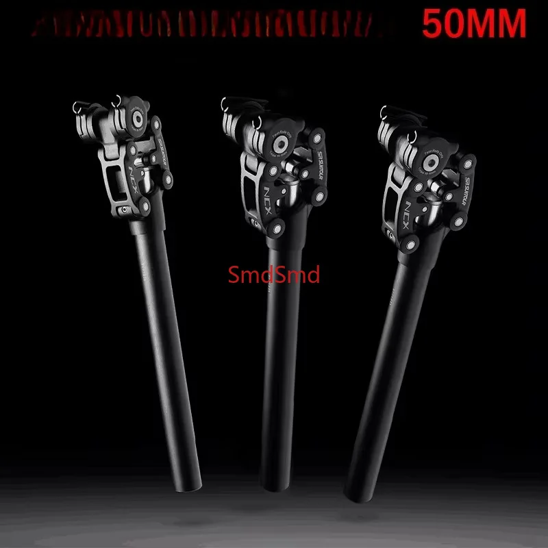 27.2mm 31.6mm SunTour NCX Taiwan Foldable Shock Absorbing Seat Post MTB Mountain Bike Saddle Tube Fold Damper Bicycle Cycling