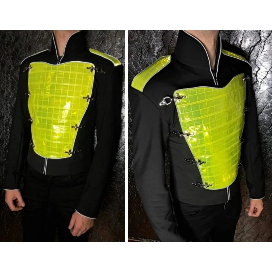 Replica Tribute Michael Jackson Black Jacket in 1996 History World Tour for Impersonator