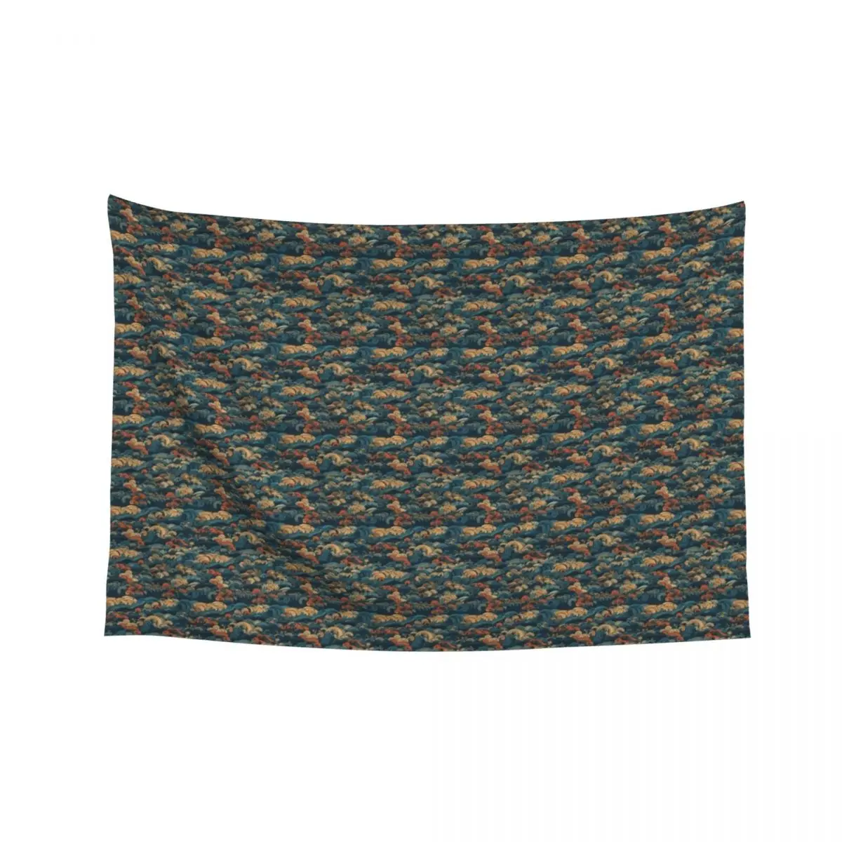 

Japanese Wave Pattern for Prints and Stationery Traditional Design Tapestry Decorative Wall Tapestry