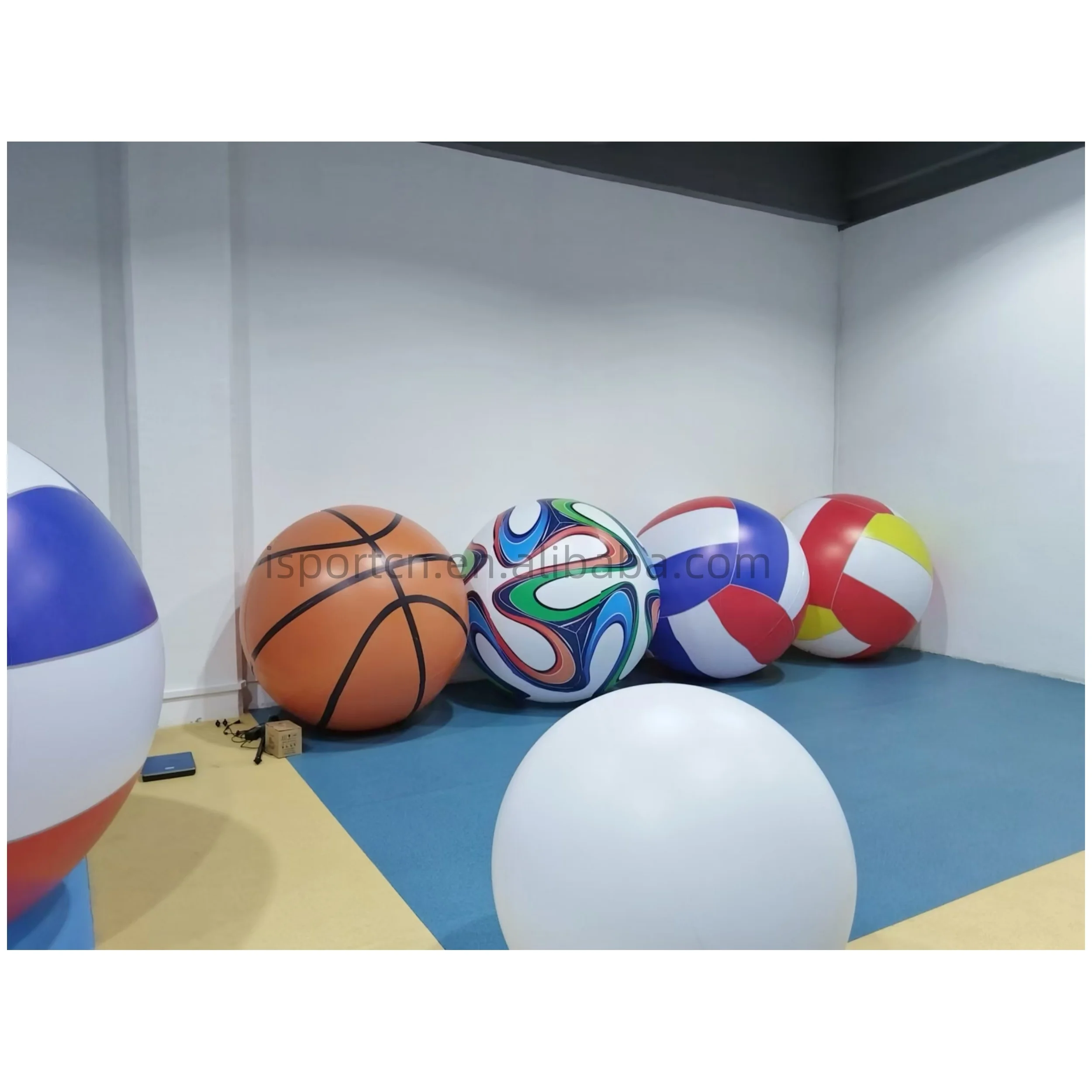1.5 م 2 م كرة سلة عملاقة قابلة للنفخ عالية الجودة
