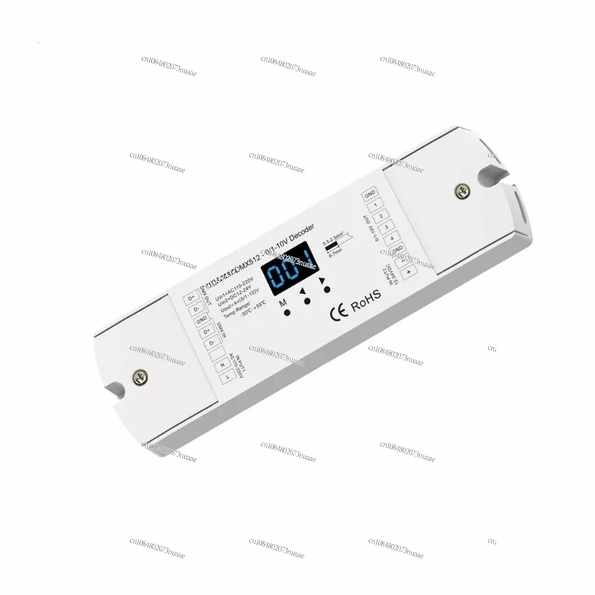 DMX512 To 0-10V Dmx…