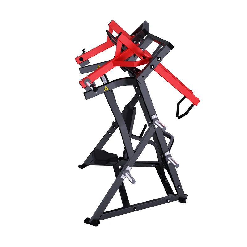 Máquina de remo DY de tracción dividida, placa de fuerza de gimnasio comercial cargada, equipo de ejercicios lateral Iso de fila baja para entrenamiento de espalda