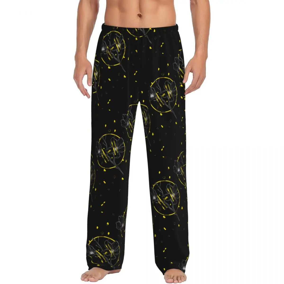 

Custom Printed Men T-Twentys One P-Pilots Pajama Pants Sleepwear Sleep Lounge Bottoms with Pockets