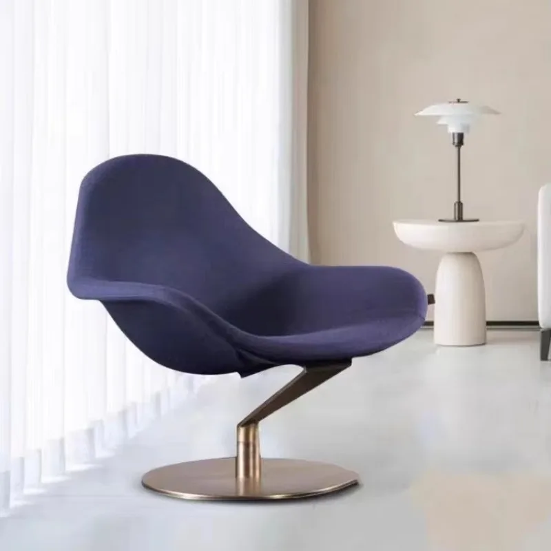 Moulded Upholstered Home Accent Chair Swivel Luxury Leisure Chair Home Furniture Modern Velvet Fabric Side Chair