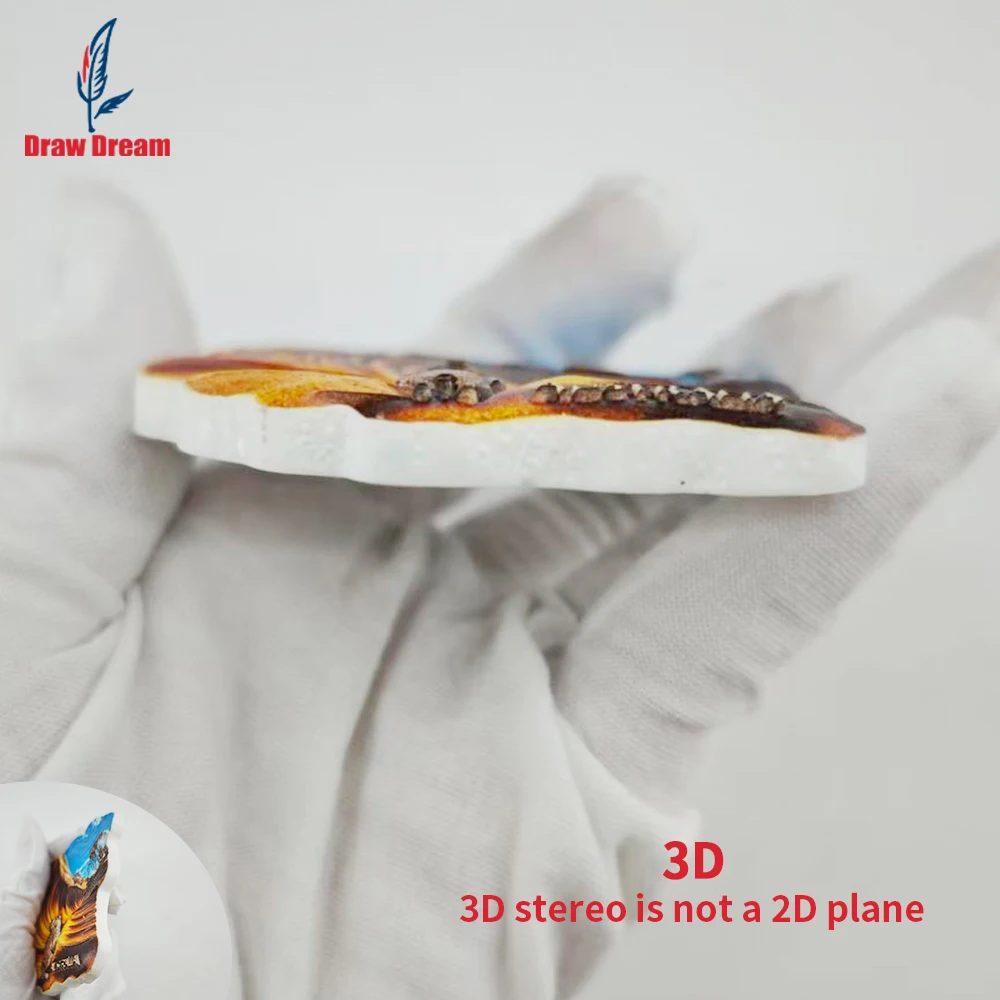 1Pc Australian Creative 3D Embossed Refrigerator Magnet, World Travel Souvenir Collection, Suitable for Home and Office Decoration, Personalized Exclusive Travel Souvenir Magnetic Refrigerator Magnet, Home Decoration, Kitchen, Room, Office, Cabinet Crafts, Gifts, Holiday Souvenirs, Exquisite Small Gifts