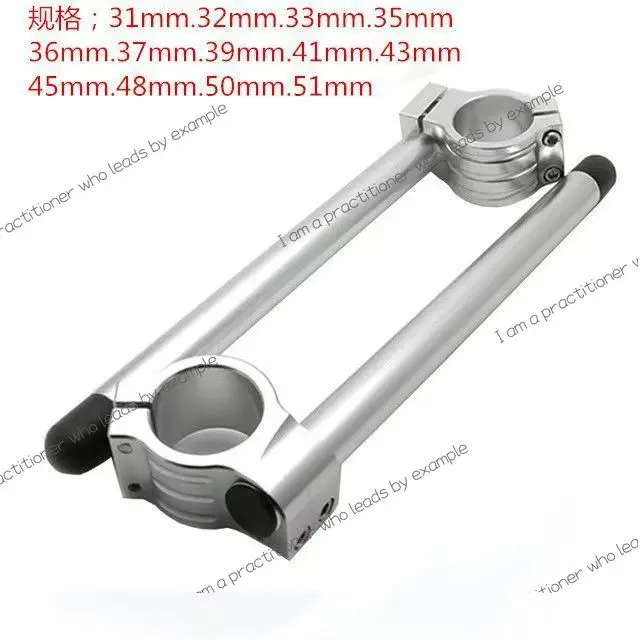 Stang Sepeda Motor 31MM-51MM multi-kaliber model serbaguna, stang aluminium alloy serbaguna