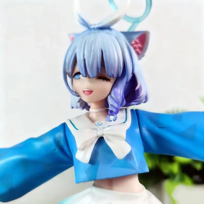 الأزرق الأرشيف أنيمي تحت عنوان كيتي ألونا عمل الشكل تحصيل GK ثنائي الأبعاد فتاة جميلة سطح المكتب زخرفة لمحبي