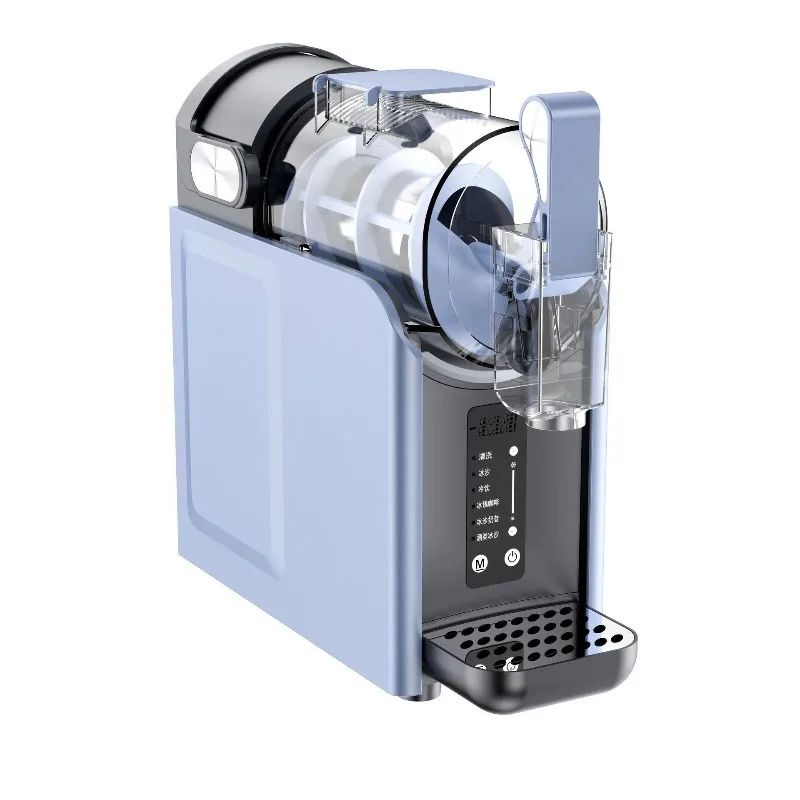 Cross Border Commercial Slush Machine Automatic Self Cleaning Ice Crusher For Small Ice Cream Maker 110V 220V Large Capacity