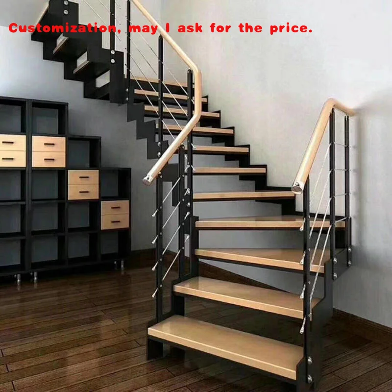 

custom.Factories Directly Sell Indoor Modern Staircases and Rotating Staircases with a Metal Structure.