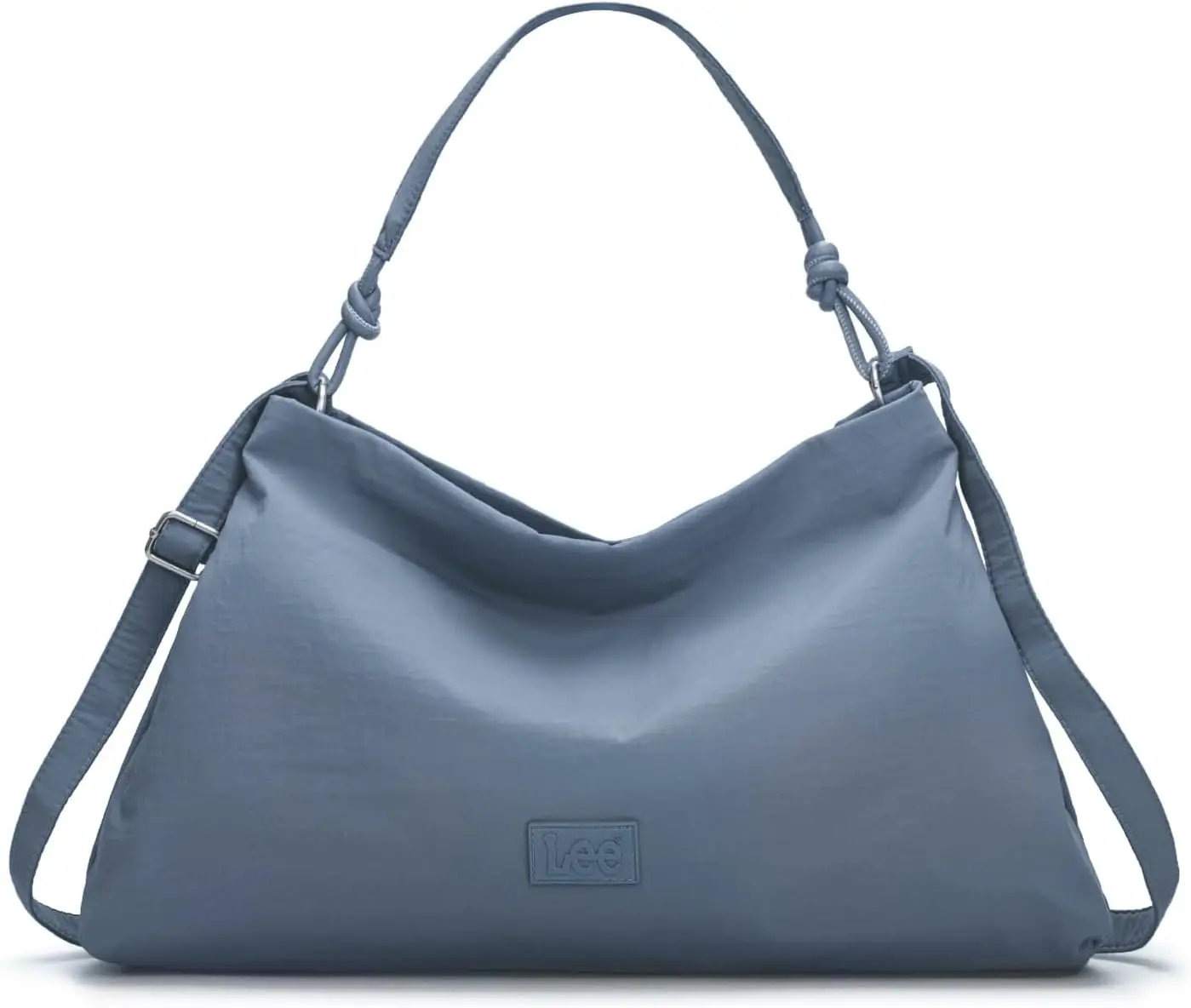 

Женская нейлоновая сумка-хобо Lee, большая сумка через плечо, повседневная рабочая сумка с регулируемым ремнем