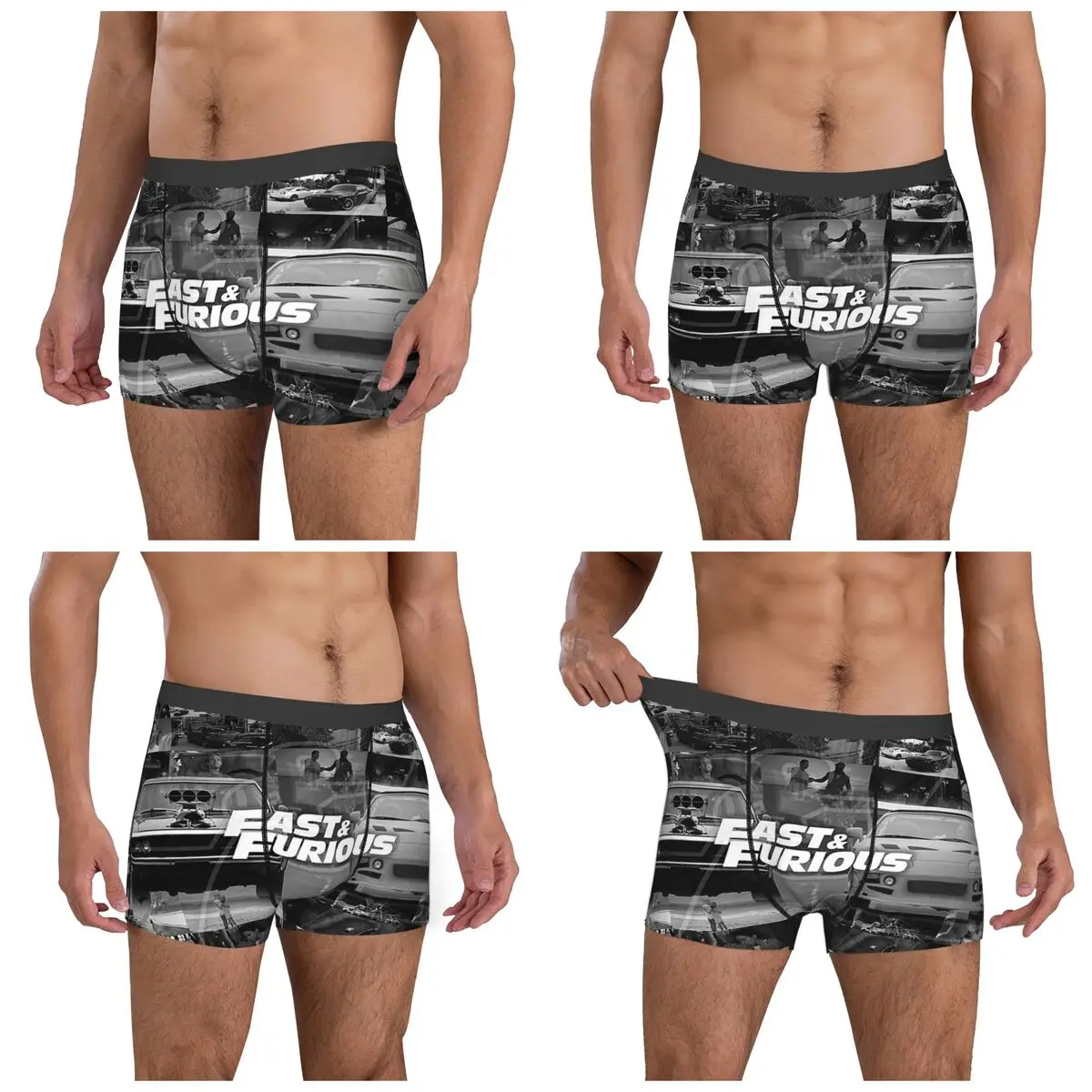 الملاكم السراويل السراويل سريعة وغاضبة هو تاريخ أسطورة سراويل الرجال تهوية الملابس الداخلية لهدايا رجل صديقها أوم