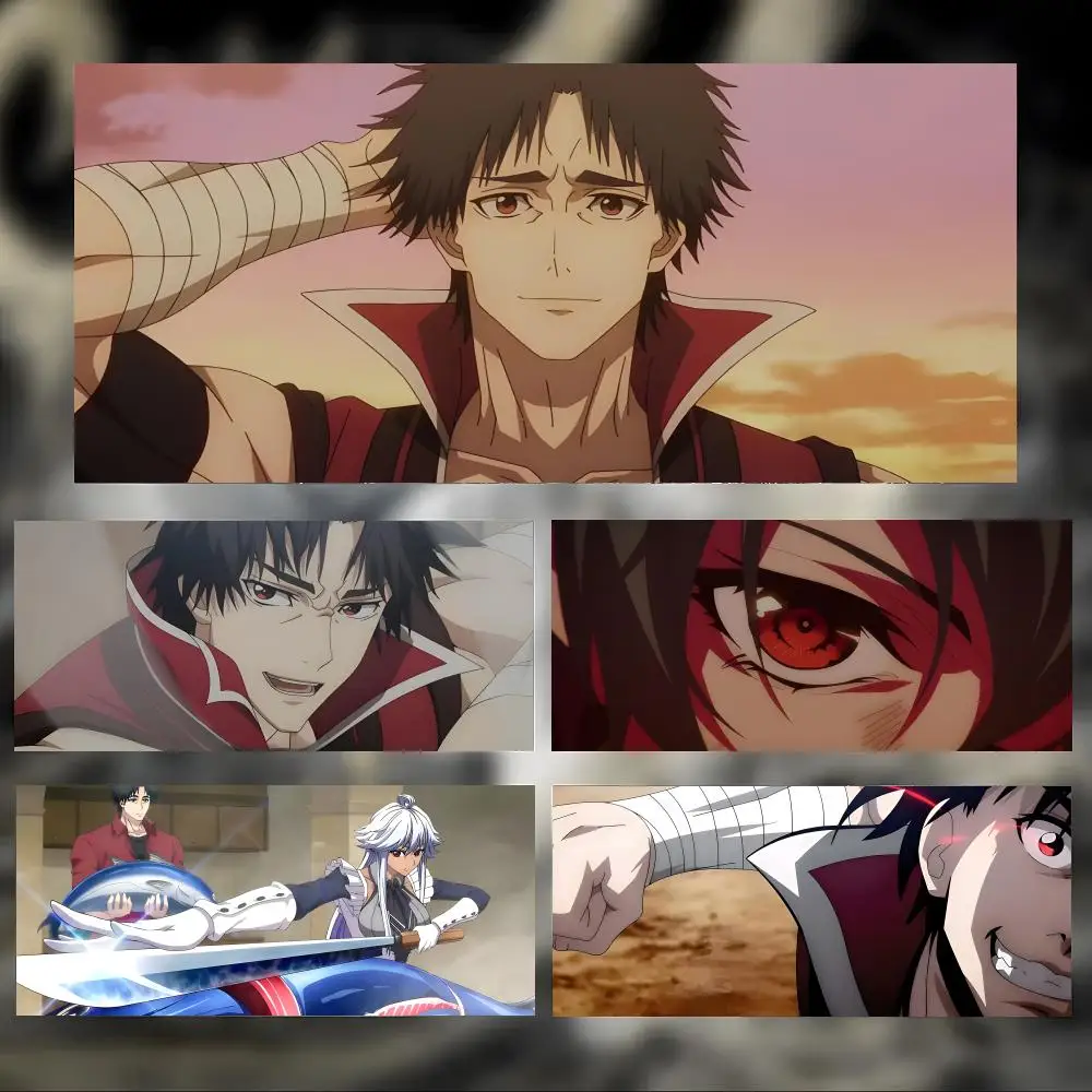 Funny Brave Anime The O-Ossan Newbie Adventurer Mouse Pad Large Thick Desk Pad Stitched Edges Gaming Mouse Mat for PC