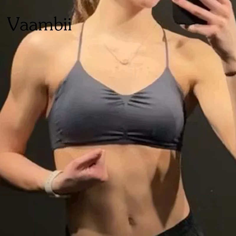 

Vision Sports Bra Quick Dry Running Workout underwear high impact support female push up GYM Clothes Fitness top