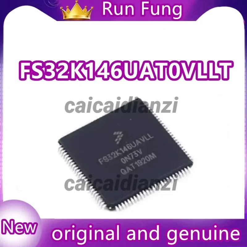 FS32K146UAT0VLLT   FS32K146UAVLL 112MHz 1Mb automotive grade 32-bit microcontroller LQFP-100 in stock