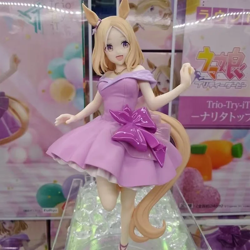 

Genuine Original In Stock Furyu Umamusume: Pretty Derby Trio-Try-It Figure Narita Top Road Figure Model Collector Figurine Toys