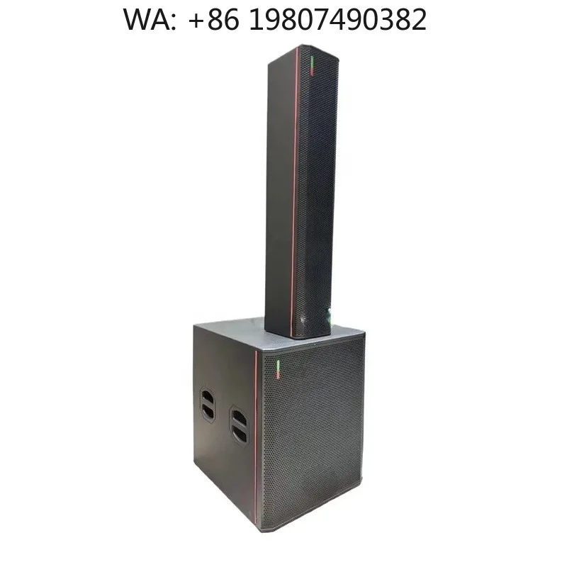 6.5 Inch Full Range Column Speaker 8Ohm High Damping Birch Plywood Closed Linear Professional Audio Device