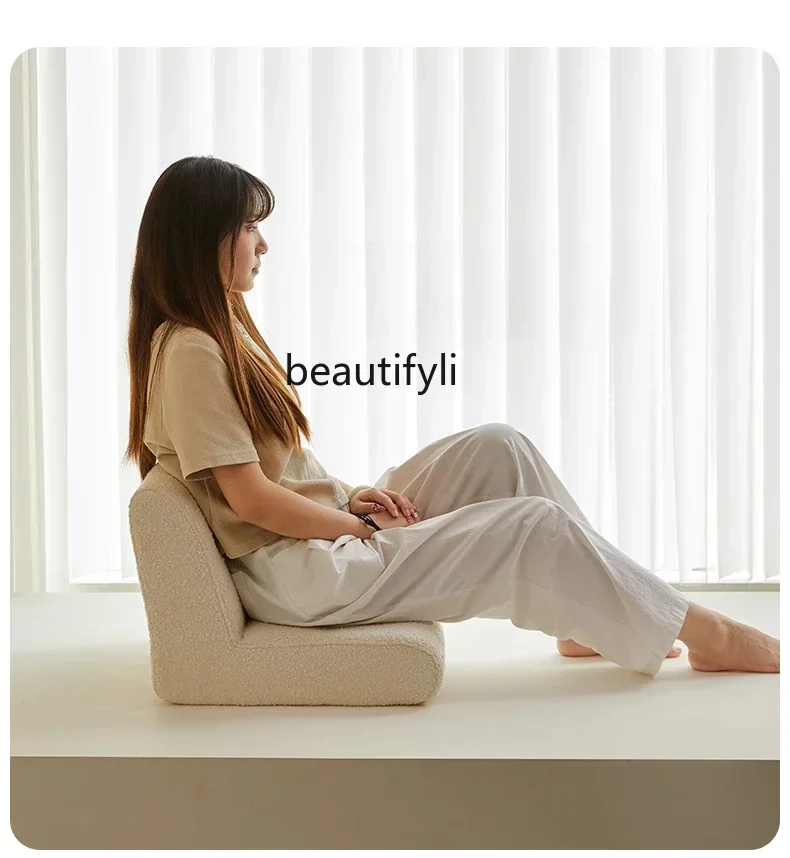 

Nordic solid wood bay window table and chair combination Japanese living room balcony tatami small coffee table