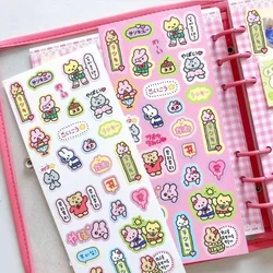 Hand-painted Graffiti Style Cute Rabbit Guka Stickers Cheap Gupan Handbook Stickers Ins High-looking Hot Style